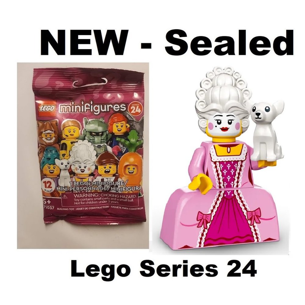 NEW - SEALED Lego Series 24 Minifigure 71037 Collectible Rococo Aristocrat